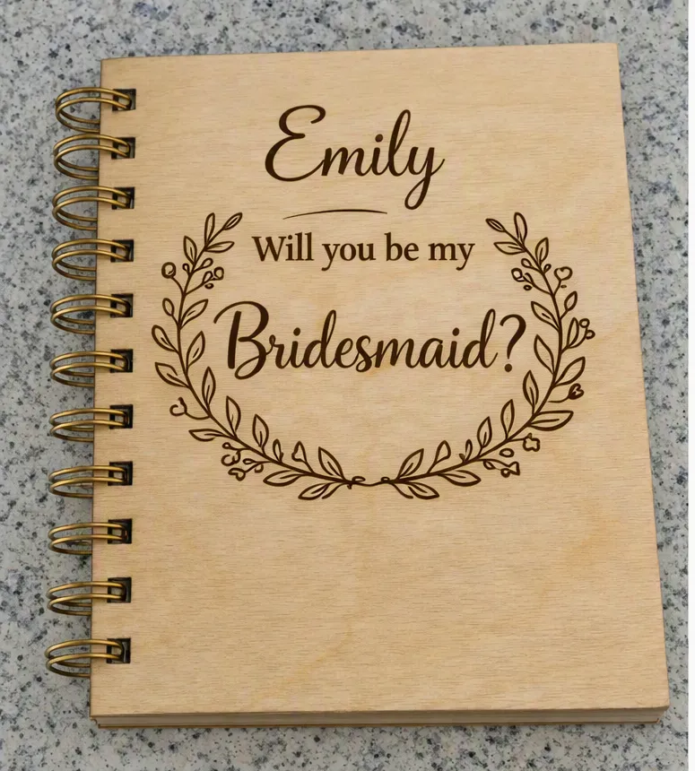 Bridesmaid Journal Set